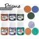 Pebeo Fantasy Prisme 12 X 20ml Paint Set Honeycomb Effect Craft Artist 757431